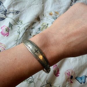 Elegant Sterling Silver Bracelet